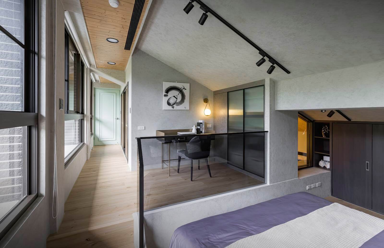 台北市豪宅室內設計|沐光樓中樓宅邸尋見復古雅趣|三宅一秀-10