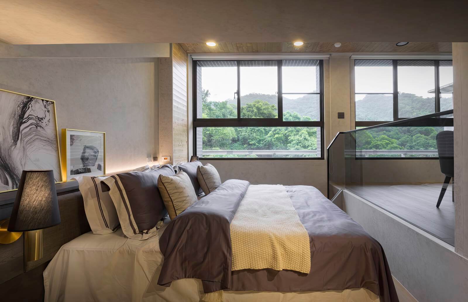 台北市豪宅室內設計|沐光樓中樓宅邸尋見復古雅趣|三宅一秀-11