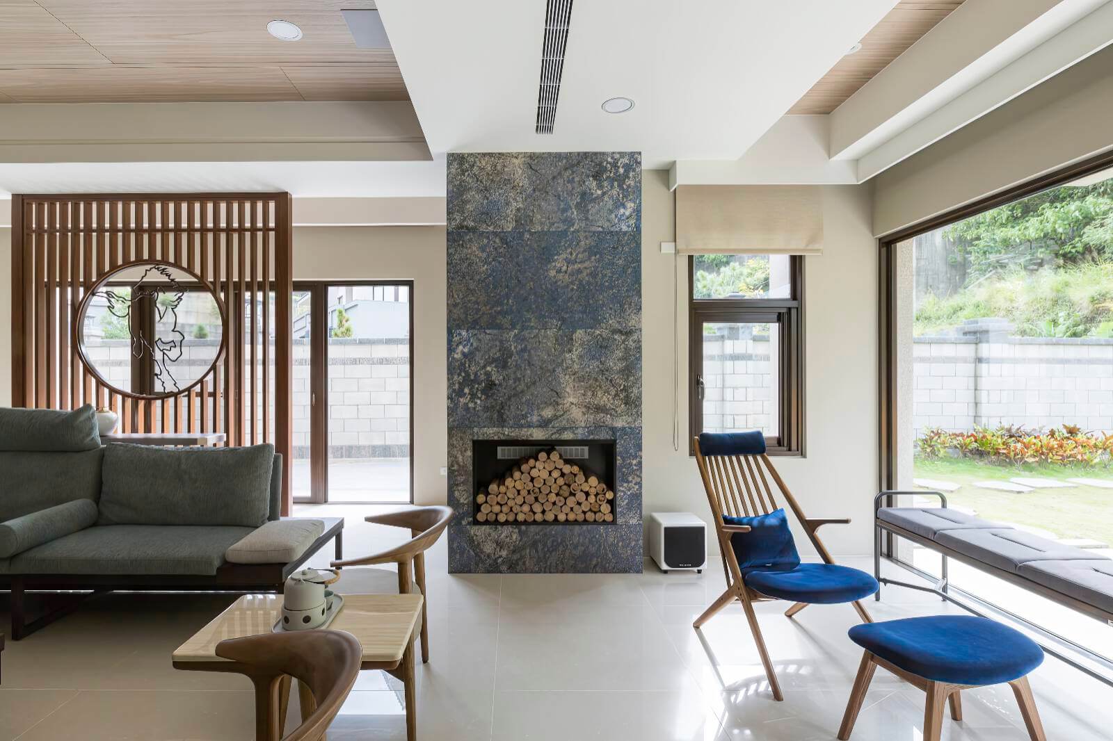 竹北市豪宅室內設計|自山林與都會間獨享清幽的日式禪居-10