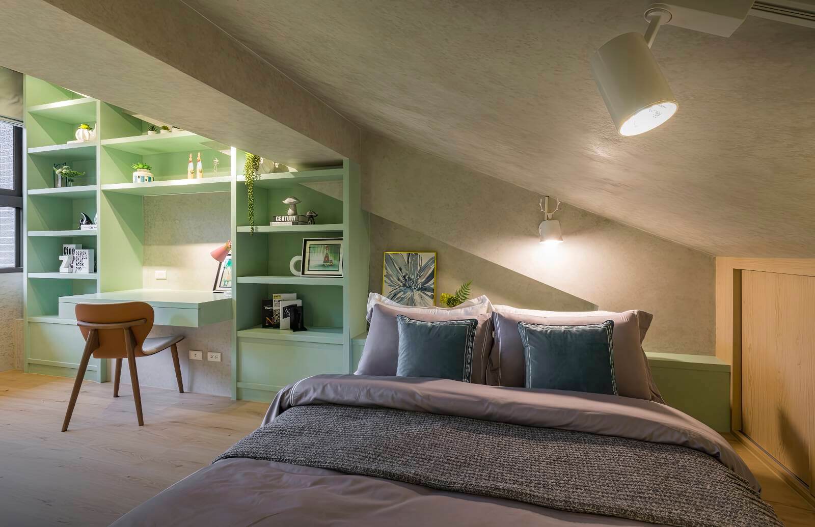 台南市室內設計|迎山沐光,締造靜好樓閣|三宅一秀-11