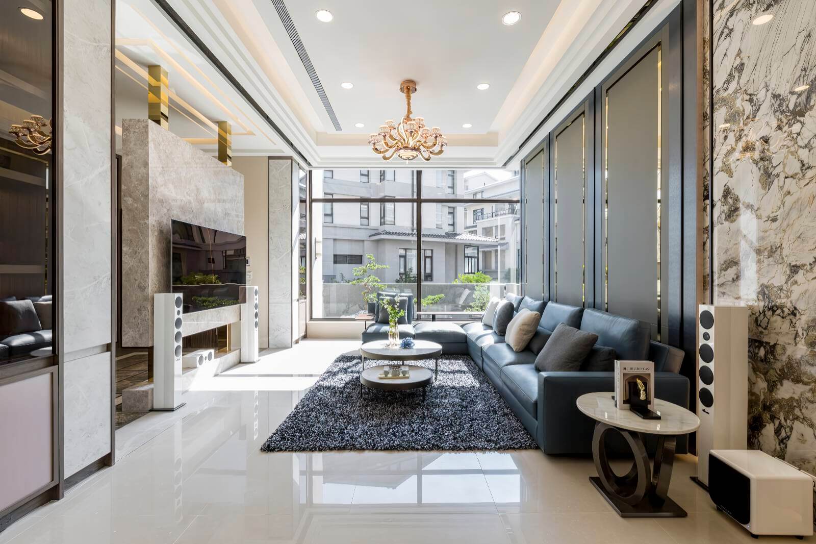 竹北市室內設計|雕金作境,細品紋理雅逸|三宅一秀-4