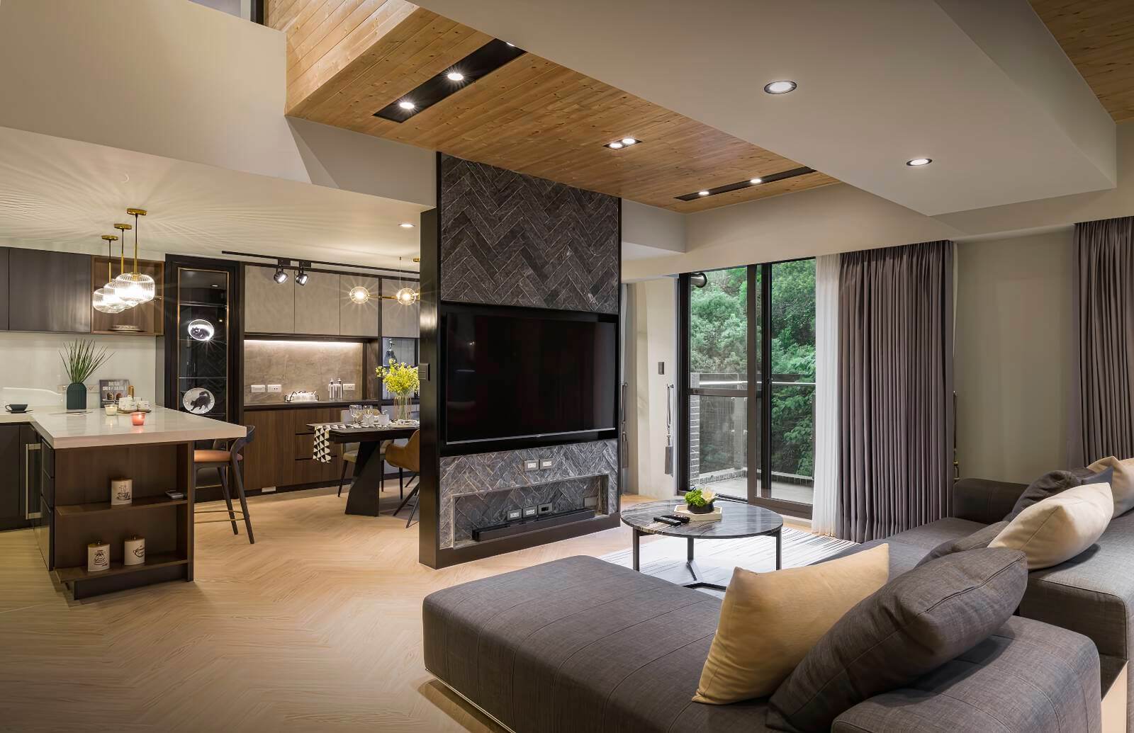 台南市室內設計|迎山沐光,締造靜好樓閣|三宅一秀-3