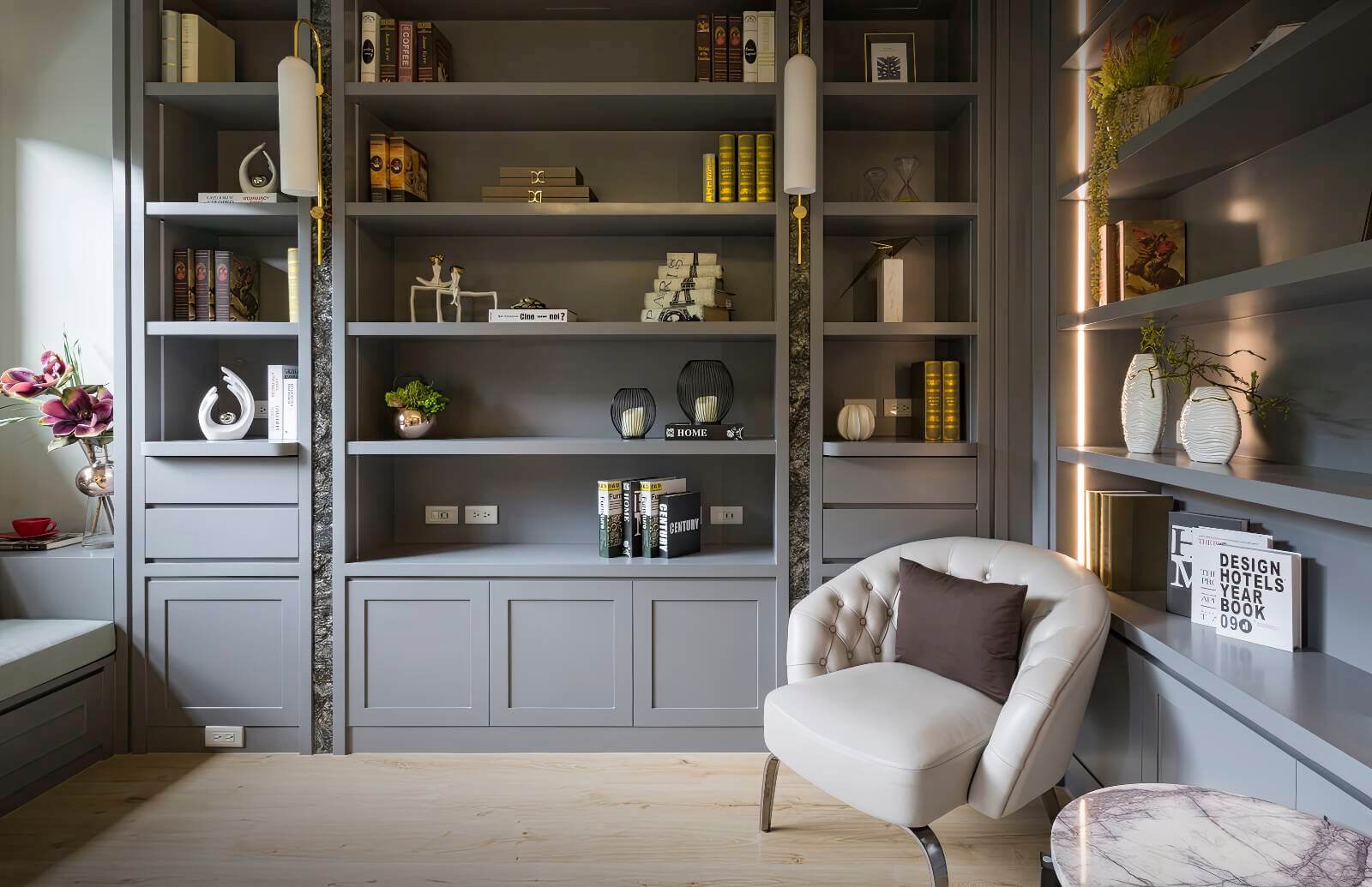 台南市室內設計|迎山沐光,締造靜好樓閣|三宅一秀-7