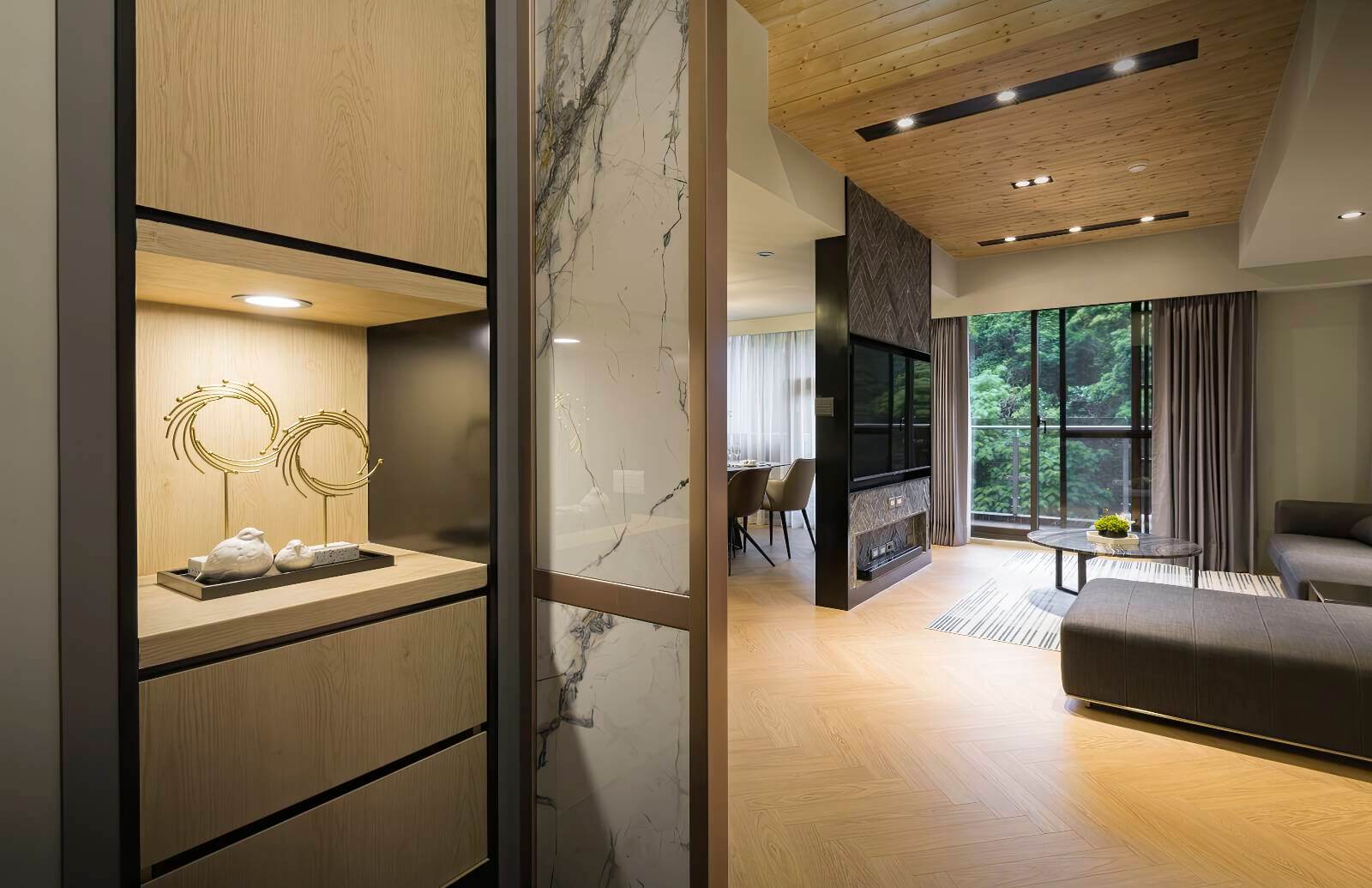 台台南市室內設計|迎山沐光,締造靜好樓閣|三宅一秀-2