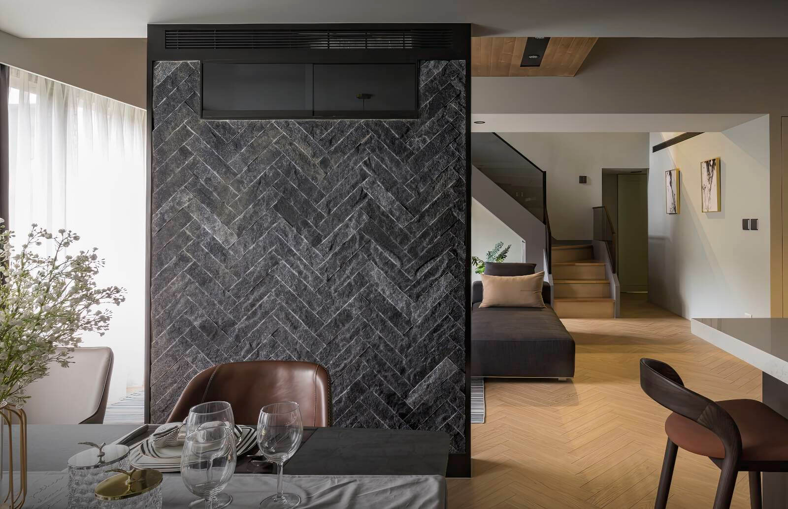 台南市室內設計|迎山沐光,締造靜好樓閣|三宅一秀-14