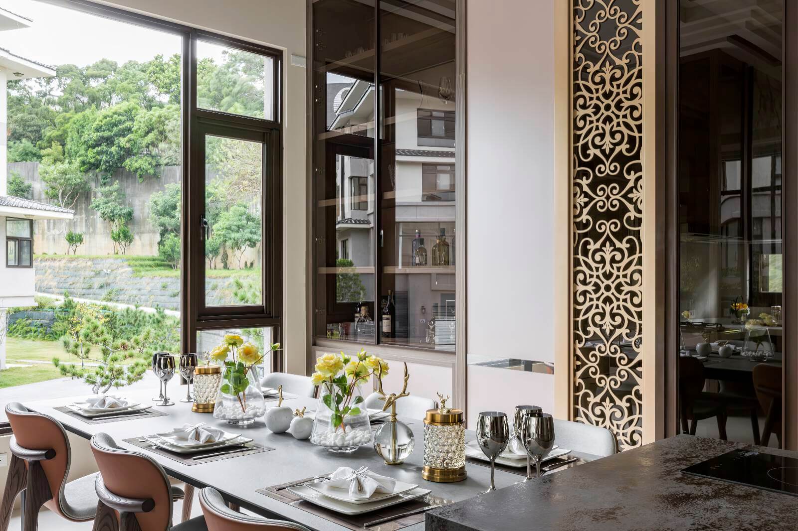 竹北市豪宅室內設計|自山林與都會間獨享清幽的日式禪居-8