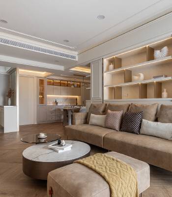 台北市室內設計|美式筆觸為37年老宅點綴現代華貴-cover