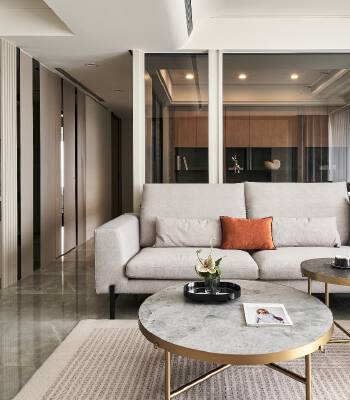 桃園市室內設計|70坪灰調雅痞輕奢宅聚會宅-cover