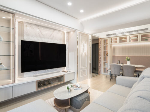 25坪 雲朵般的柔軟感 咖啡廳般的浪漫儀式