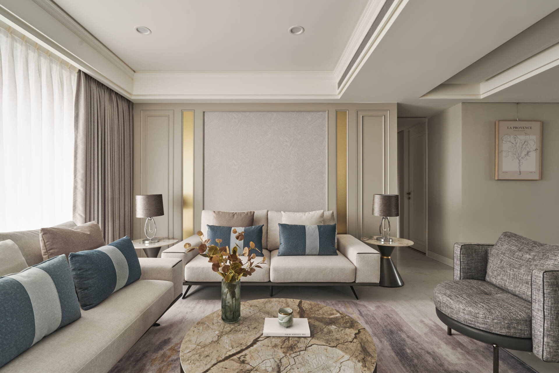 竹北市室內設計｜宅邸新境，從容而居-1