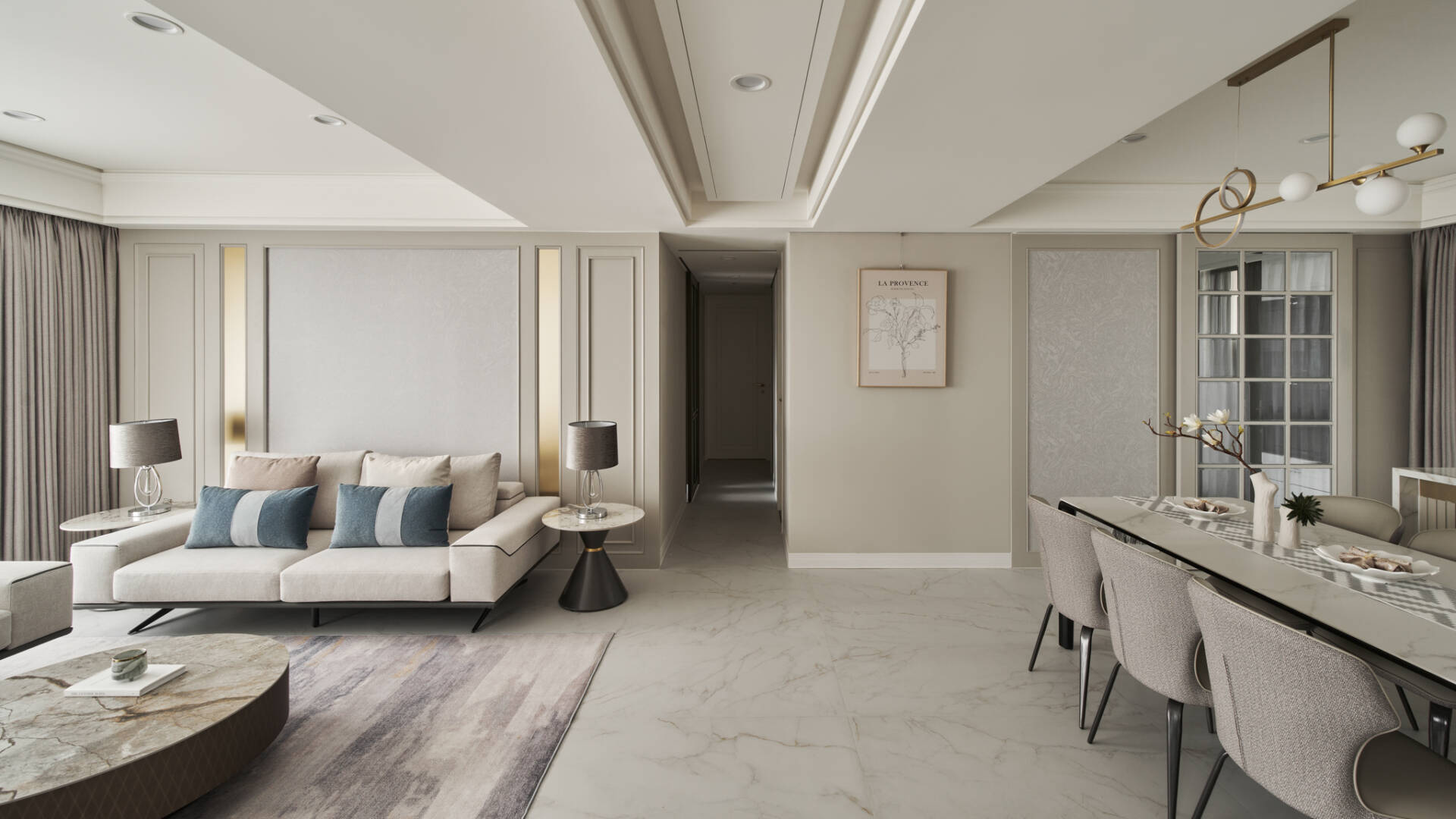 竹北市室內設計|宅邸新境,從容而居-4