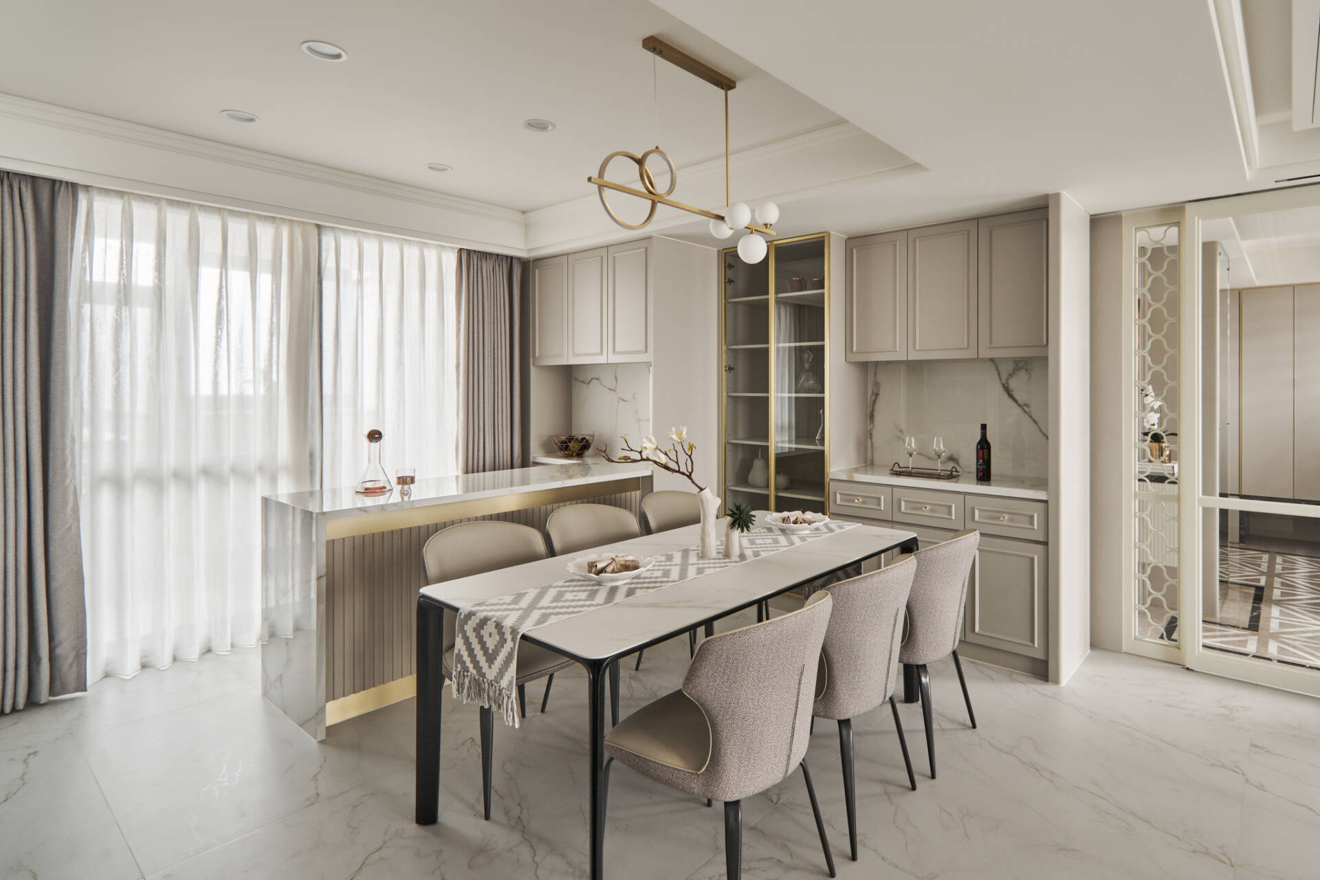 竹北市室內設計|宅邸新境,從容而居-6