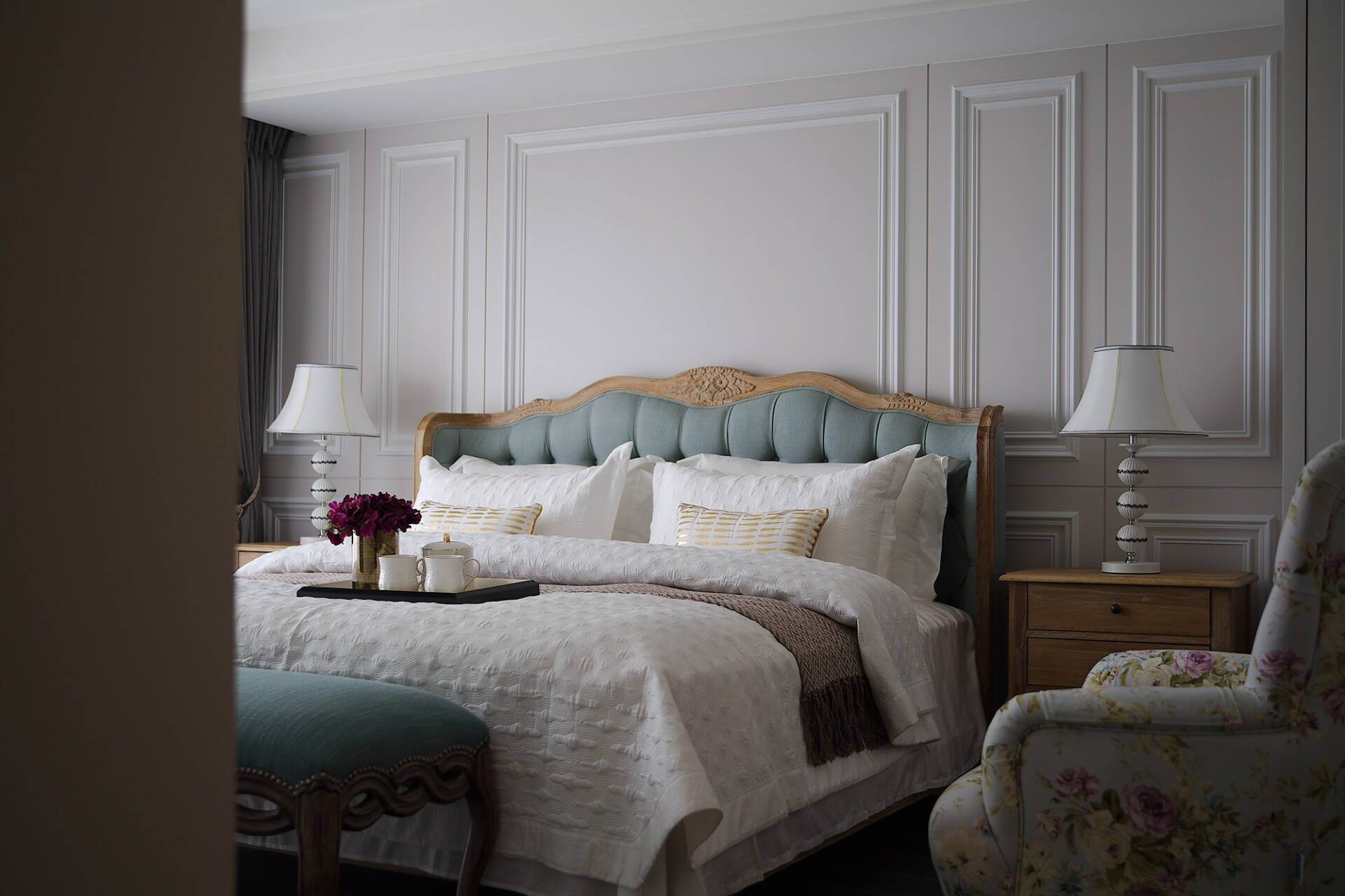 高雄市室內設計|沐白疊映,風範自成-7